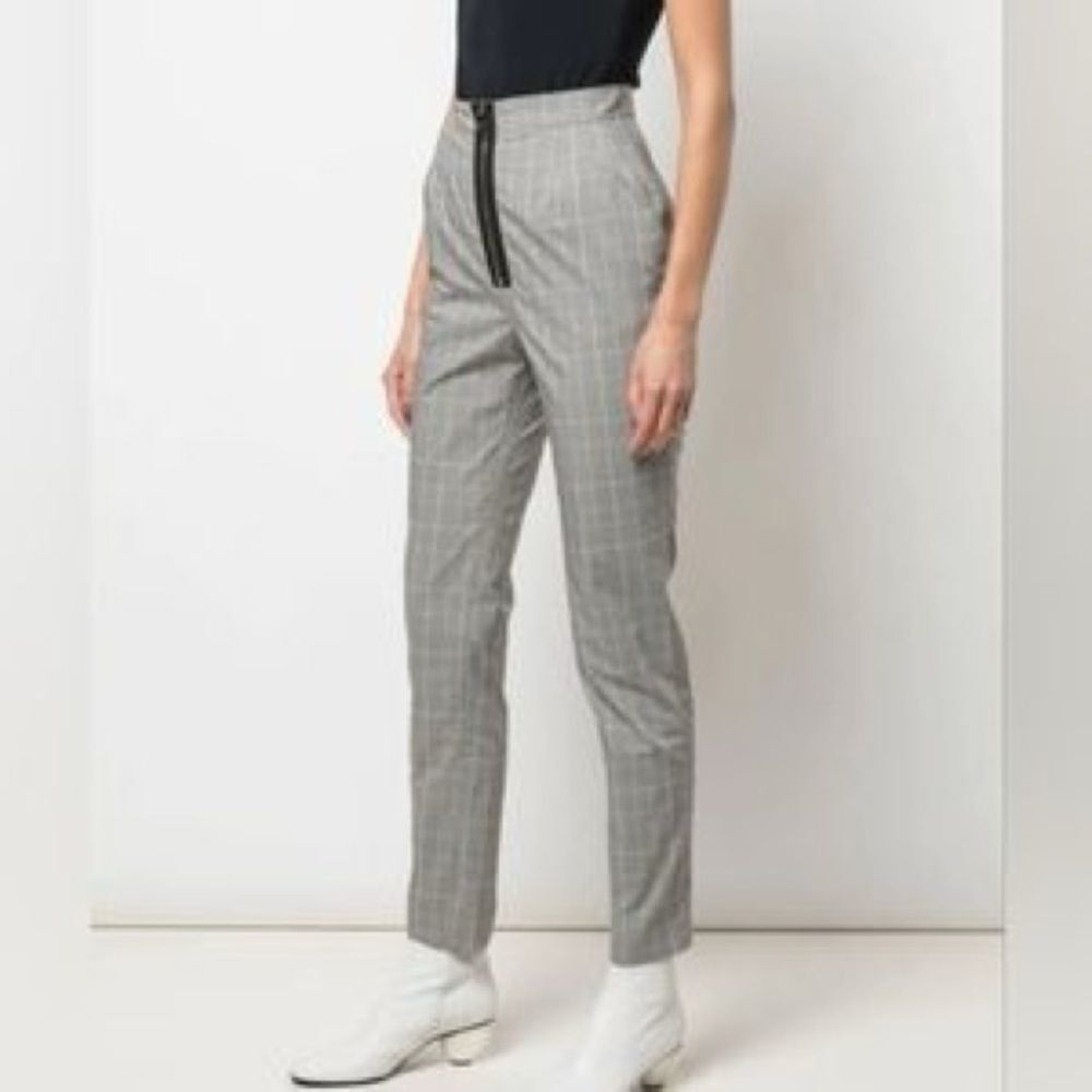 NWT ** Natasha Zinko Plaid Pants Size FR 36 US 2-4